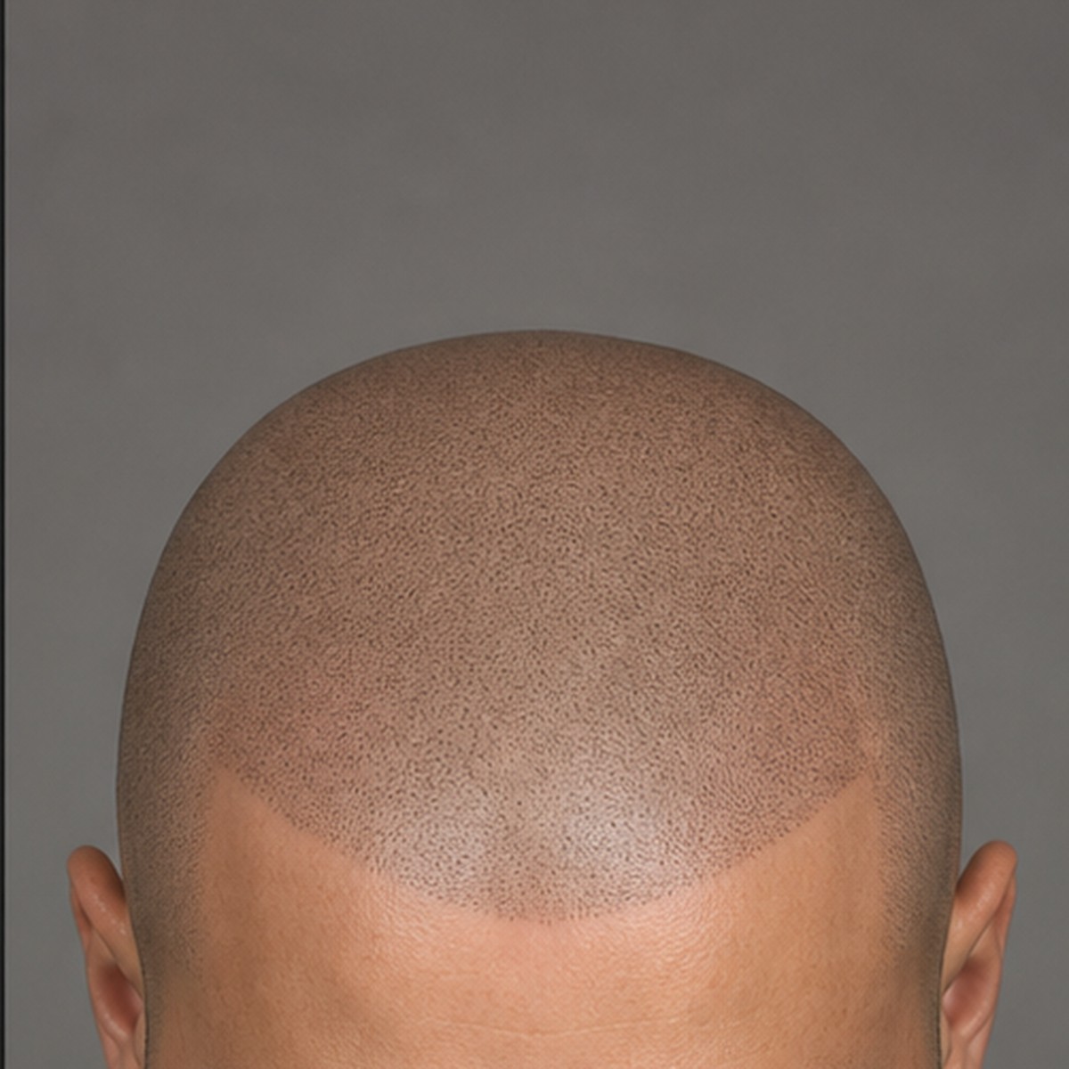 After SMP — rebuilt hairline, representative case